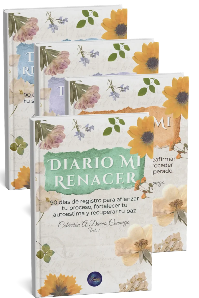 Colección A Diario Conmigo - 4 Volúmenes Portadas